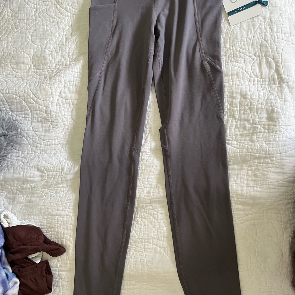 Purplish gray Pants